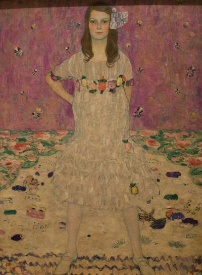 Mäda Primavesi by Gustav Klimt